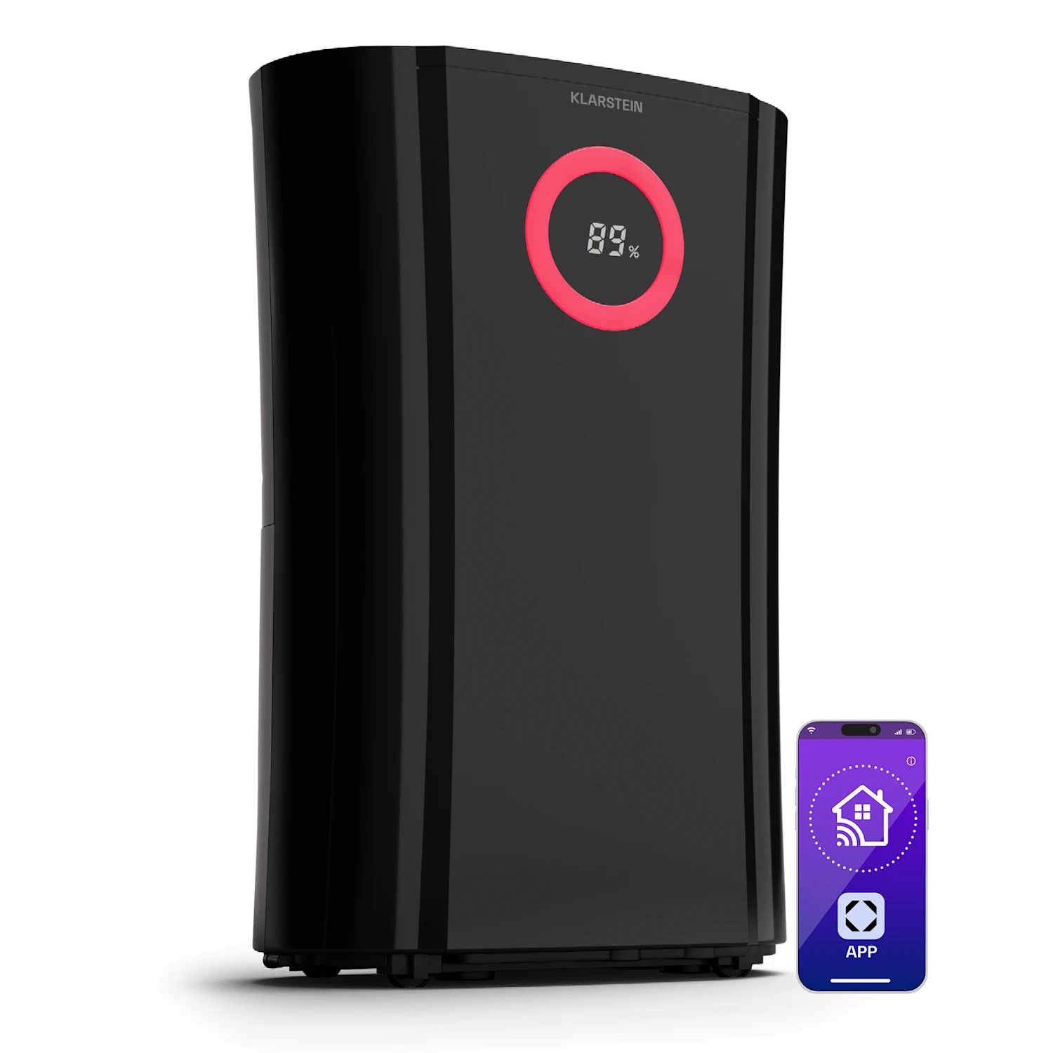 دستگاه رطوبت گیر هوشمند کلارشتاین آلمان 20 لیتری klarstein DryFy Pro Connect - کم‌ صدا
